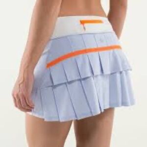 Lululemon Run: Pace Setter Skirt Cool Breeze Nimbus